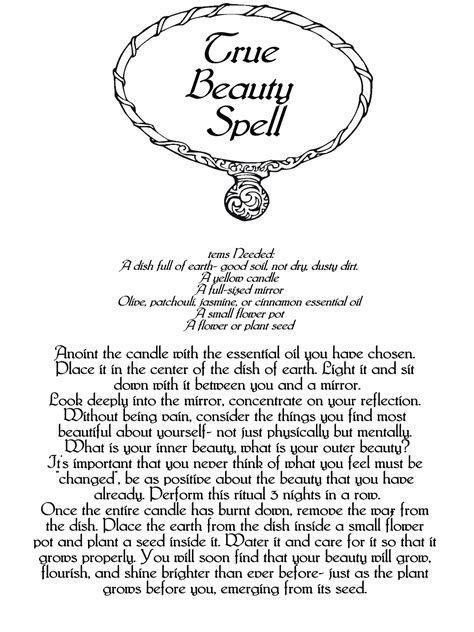 Image Result For Beauty Spells Beauty Spells Book Of Shadows Magic