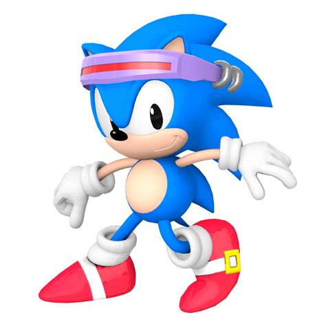 Classic Sonic Render Way Past Cool By Bandicootbrawl96 On Deviantart