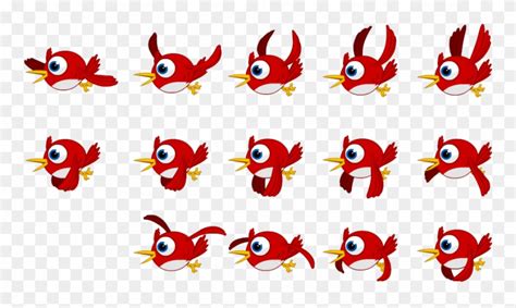 Bird Sprite Sheet Png Clipart Full Size Clipart Pinclipart My XXX Hot Girl