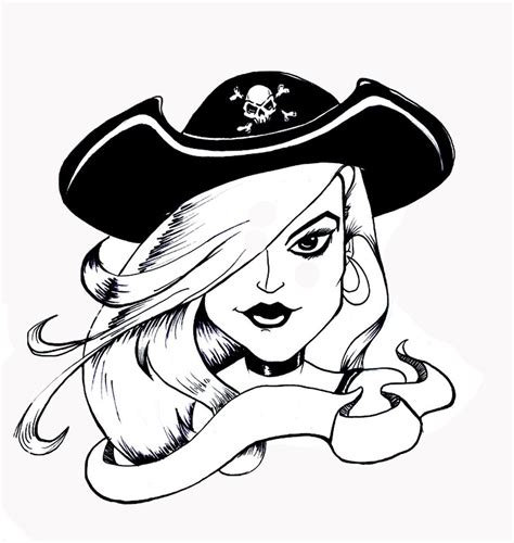 Pirate girl | Pirate tattoo design, Pirate tattoo, Pirate girl tattoos