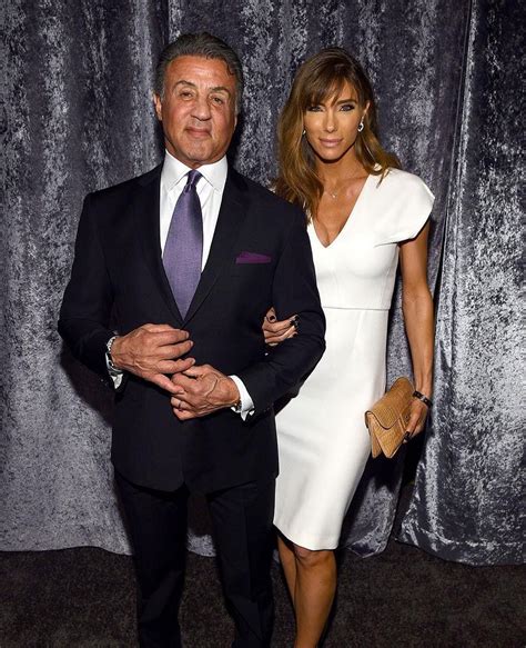 Sly And His Wife Jennifer Sly Sylvesterstallone Couple Jenniferflavin