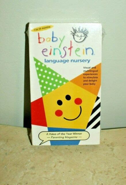 Baby Einstein Language Nursery Vhs 2000 For Sale Online Ebay