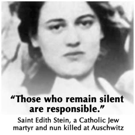 August 9 Catholic St Edith Stein Saint Quotes