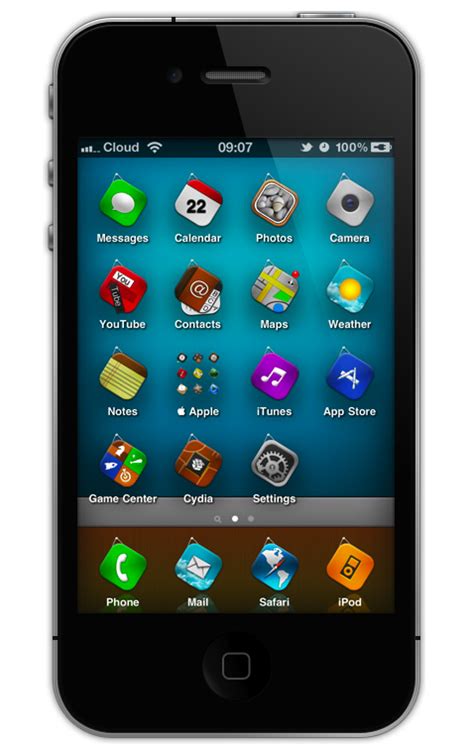 Modi5 Limbo Hd Theme For Iphone 4