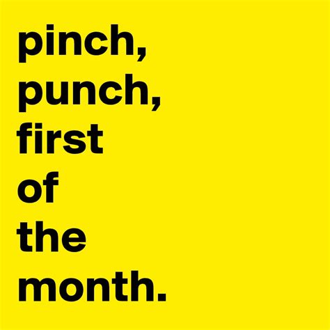 Pinch Punch First Of The Month Post By Mikedot On Boldomatic