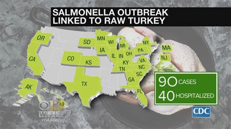 Salmonella Outbreak In 26 States Tied To Raw Turkey Youtube