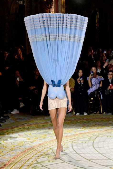 viktor and rolf makes strong case for upside down sideways and floating ball gowns abc news