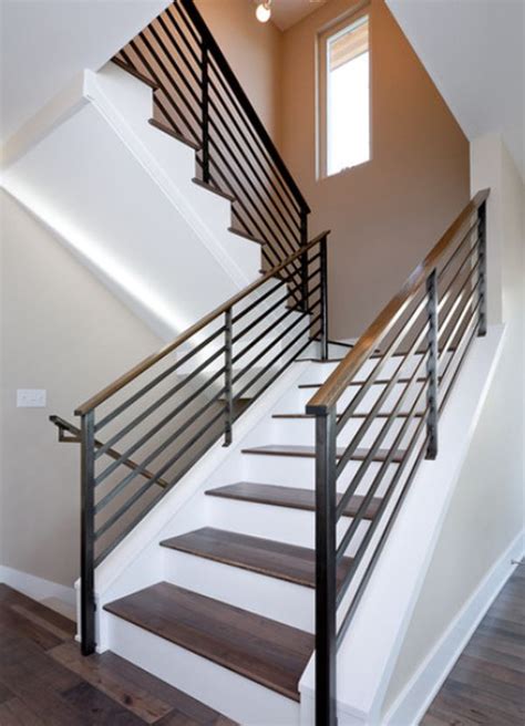 A wide variety of wooden banister rail options are. contemporary stair railing - Home Decor