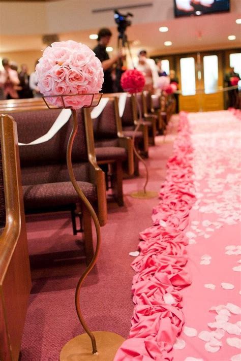Pin By Barbara Wease On Hot Pink Pink Wedding Decorations Hot Pink