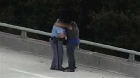 A Cops Compassion Stops Potential Suicide