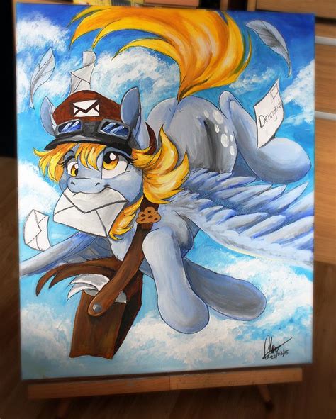 Mailmare Derpy Painting Derpy Derpy Hooves Painting