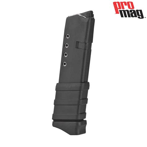 Promag 9mm 10 Round Extended Magazine For Glock 43 Pistols The Mag Shack