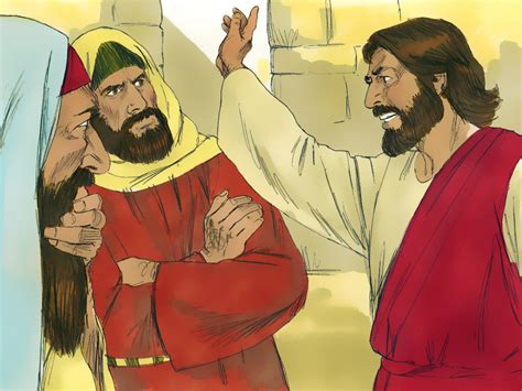 Freebibleimages Jesus Heals A Man With A Withered Hand A Man With