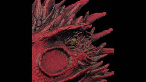 Dragon Bust Sculpt Time Lapse Blender Youtube