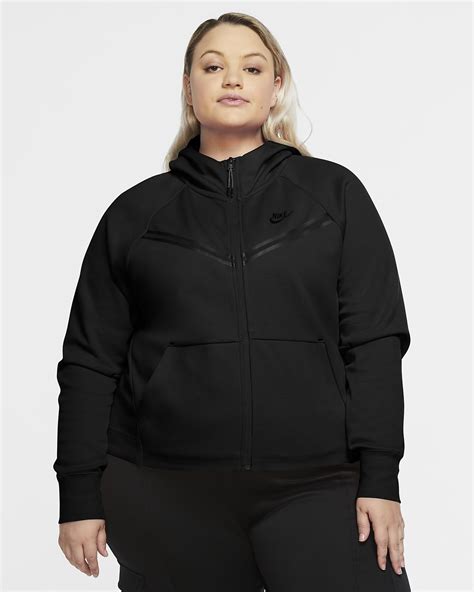 Nike Sportswear Tech Fleece Windrunner Womens Full Zip Hoodie Plus
