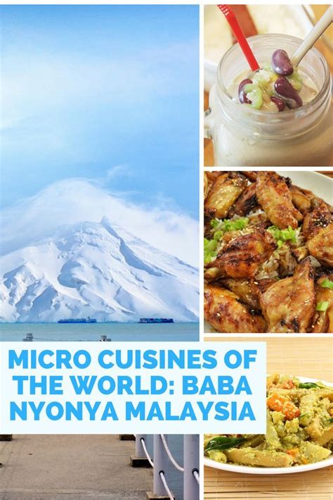 The unique blend of nyonya food and cuisine. The Baba Nyonya Food of Malaysia A Micro Cuisine (With ...