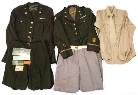 Sold Price Wwii Us Army Officer Dress Uniform Lot January 4 0119 12