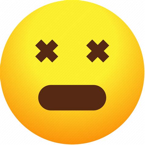 Dead Emoji Emotion Smiley Feelings Icon Download On Iconfinder