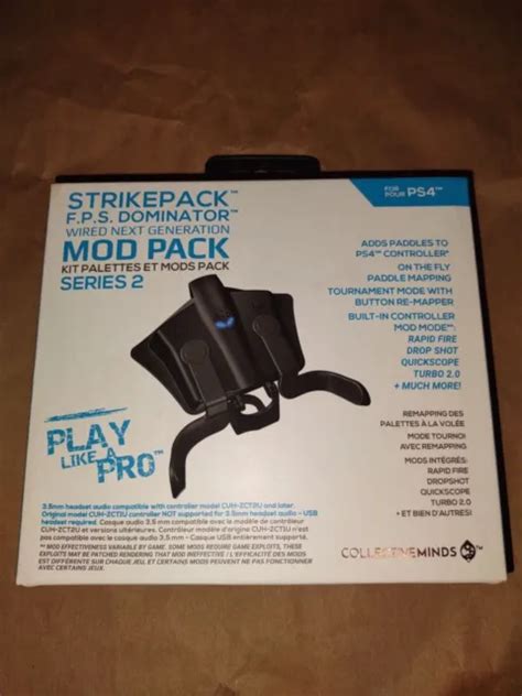 Ps4 Strikepack Fps Dominator With Mod Pack Series 2 For Playstation