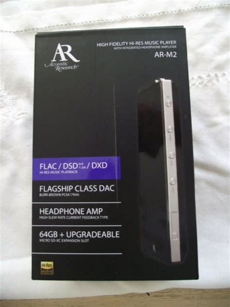 Sold Acoustic Research Ar M2 Dap High End Flac Player Headphone
