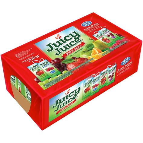Juicy Juice Variety Pack 100 Juice 675 Fl Oz 32 Count