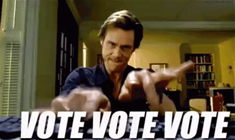 Vote Vote Vote Vote Jim Carrey Type Discover Share GIFs