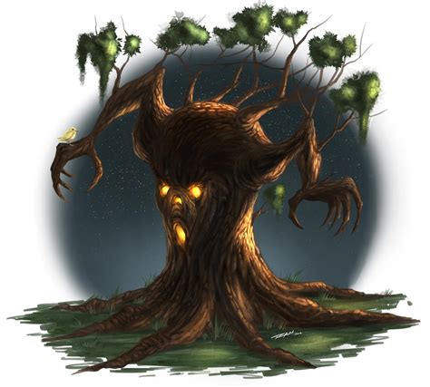 Spooky Tree By Robertmarzullo On Deviantart