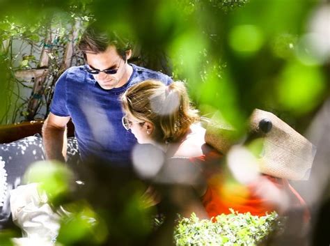 Quality federer family available at lowest prices. Roger Federer, Mirka Federer - Mirka Federer Photos - Roger Federer & Family Relax Poolside in ...