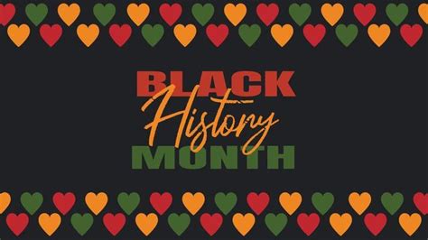 Black History Month Border Vector Art Icons And Graphics For Free