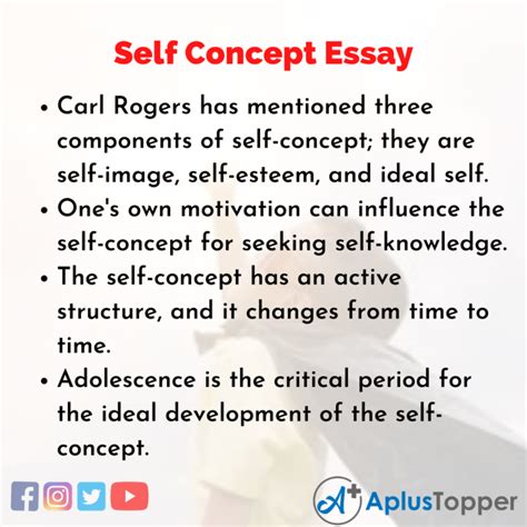 Self Concept Essay Essay On Self Concept For Students And Children In