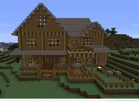 This minecraft house may look a bit excessive for a beginner, but the tutorial shows that it is quite easy. Cool Minecraft Houses | Video Games Amino