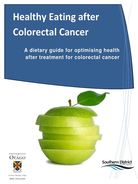 Healthy Eating After Colorectal Cancer Pdf Whole Grain Foods
