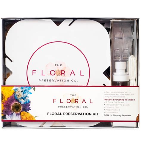 Floral Preservation Kit Diy Flower Preserving Kit For Photo Etsy