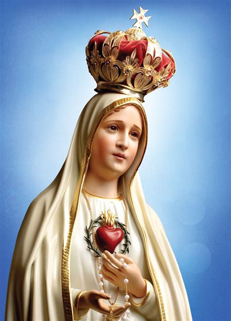Santa Virgen Maria De Fatima Santo Del Día 13 De Mayo