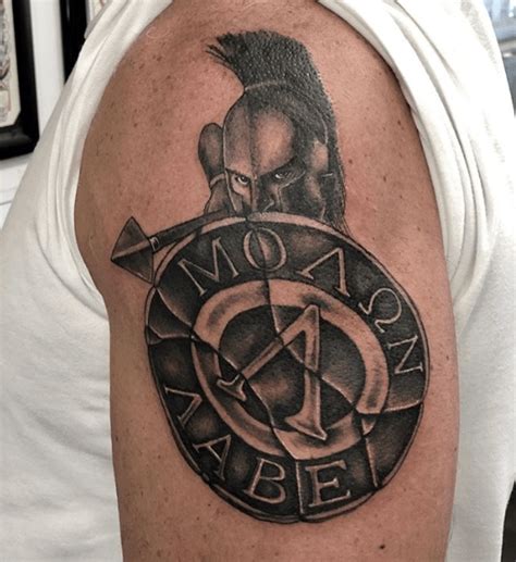 Top 23 Molon Labe Tattoo Designs And What They Mean