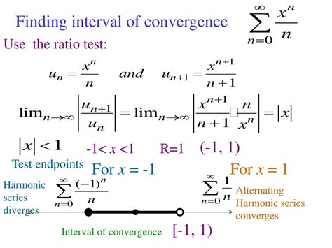 How To Find Interval Of Convergence For Alternating Series