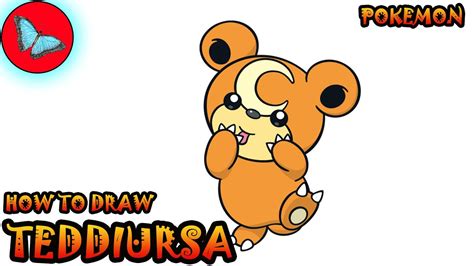 How To Draw Teddiursa From Pokemon | Drawing Animals - YouTube