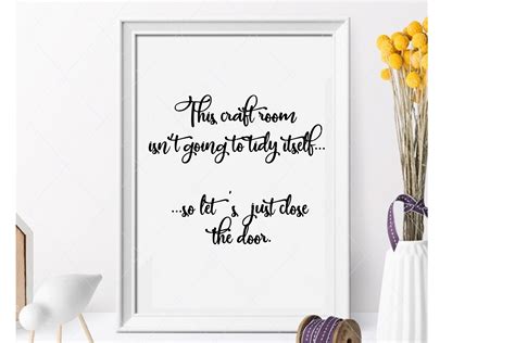 Funny Crafting Svg Craft Room Sign Hobby Quote Sewing 258986