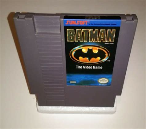 Batman For Nes Game Cartridge Only City Folk Nes Games Retro Video