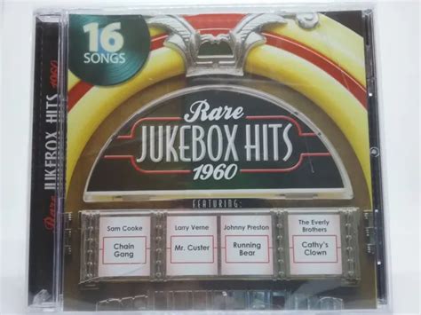 Rare Jukebox Hits 1960 16 Songs Cd New Sealed 1000 Picclick
