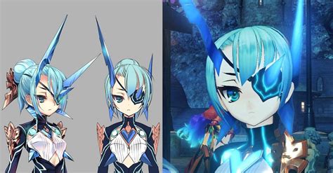Theory The Concept Art Transition To 3d Is 11 Blade Xenoblade Chronicles 2 Know Your Meme