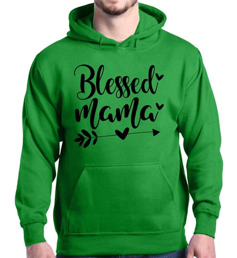Blessed Mama Hoodies Mom Mothers Day Wife T Birthday Sweatshirts Ebay