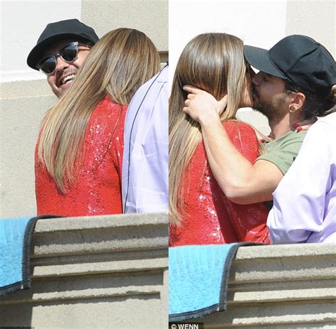 Heidi Klum Shares Passionate Kisses With New Beau Tom Kaulitz Miss