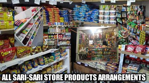All Sari Sari Store Products Arrangements Compilation Enjoy Watching Guys Youtube