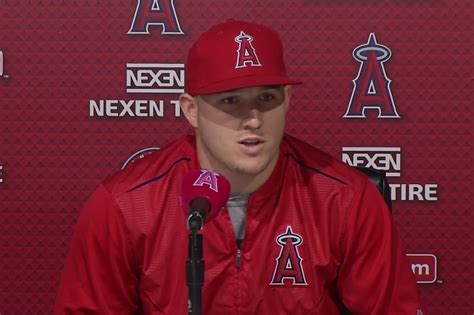 Mike Trout Talks About His Thumb Injury His Timetable To Return The