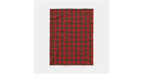 Scottish Clan Maxwell Classic Tartan Fleece Blanket Zazzle