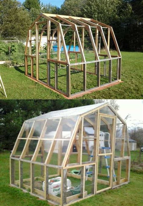 Free Wood Frame Greenhouse Plans House Design Ideas