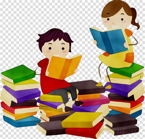Shhh Clipart Girl Reading Book Clipart Free Download