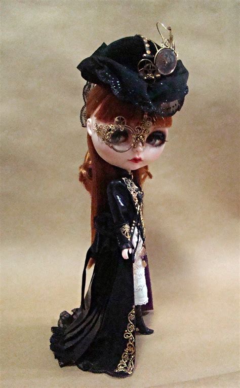 Ooak Custom Blythe Doll Minna Steampunk Lady Custom And Exclusive