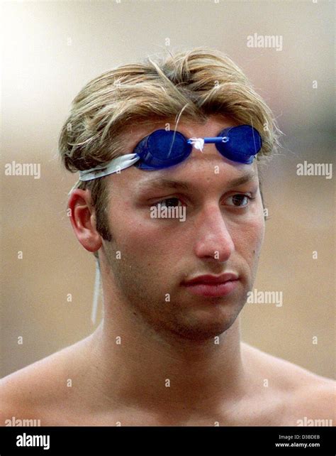 Dpa Australian Swimmer Ian Thorpe Threefold Free Style Olympic